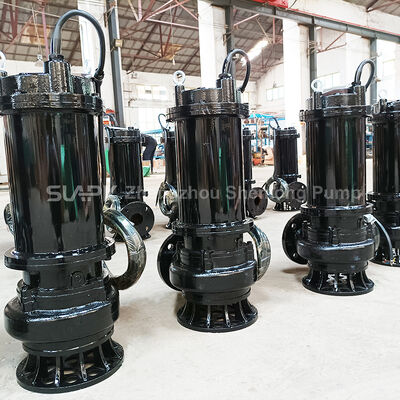High-Efficiency Submersible Sewage Pump, 220m³/h Flow Municipal Engineering Detailed Installation Manual