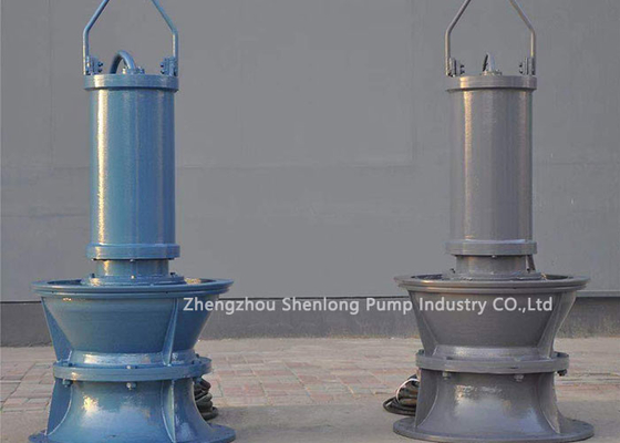 Large Capacity Flood Water Submersible Propeller Axial Flow Pump Station 7200m3/Hr