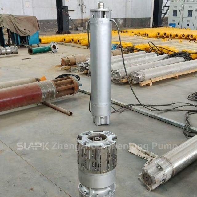125kw 400m3/h 67m হেড স্টেইনলেস স্টীল ডুবযোগ্য জল পাম্প গভীর কূপ পাম্প গরম বিক্রয়ের জন্য
