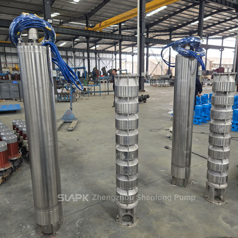 সামুদ্রিক অ্যাপ্লিকেশনের জন্য উচ্চ-হেড জল স্থানান্তর এবং কাস্টম বৈদ্যুতিক প্যারামিটার সহ স্টেইনলেস স্টিল সাবমার্সিবল পাম্প
