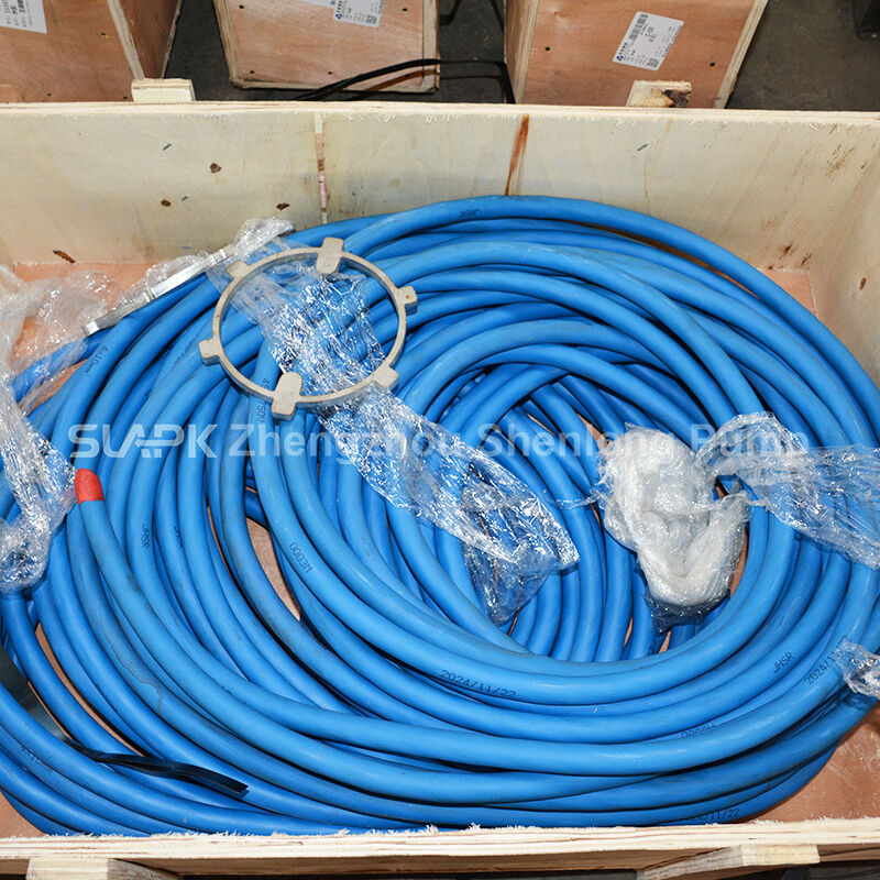 300 m3/h উচ্চ প্রবাহ 100 m হেড 140 kW মটর গভীর ভাল সমুদ্রের জল অ্যাপ্লিকেশন জন্য ডুবন্ত পাম্প