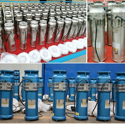 65m3/H ডুবন্ত ফোয়ারা পাম্প স্টেইনলেস স্টীল রৌপ্য রঙ