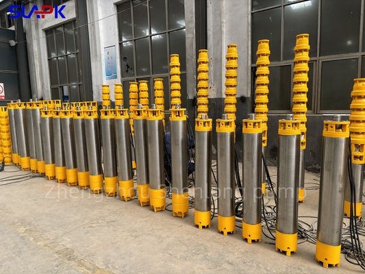 25kw 30kw স্টেইনলেস স্টীল ডুবযোগ্য পাম্প সমুদ্রের জল আহরণের জন্য জারা প্রতিরোধের