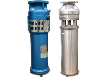 10Hp 7.5Kw ডুবযোগ্য পুকুর ঝর্ণা পাম্প মাথা 18-80m সহজ কাঠামো