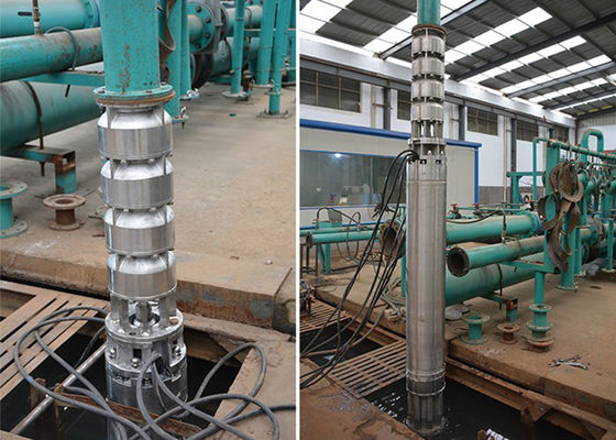 12 ইঞ্চি 300m3/H সমুদ্রের পানি ডুবন্ত পাম্প 140kw শক্তি উচ্চ কর্মক্ষমতা