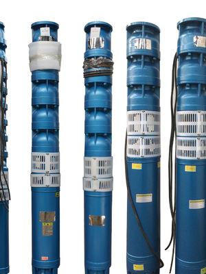 ঢালাই লোহা গভীর ভাল ডুবে পাম্প 13kw ক্ষমতা 8 ইঞ্চি পাম্প ব্যাসার্ধ